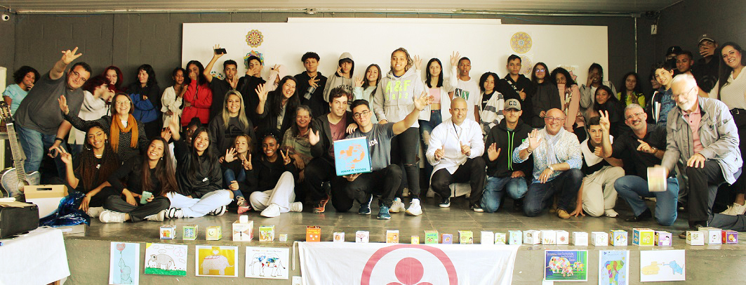 Mariápolis Ginetta recebe fundador do Projeto Living Peace Internacional