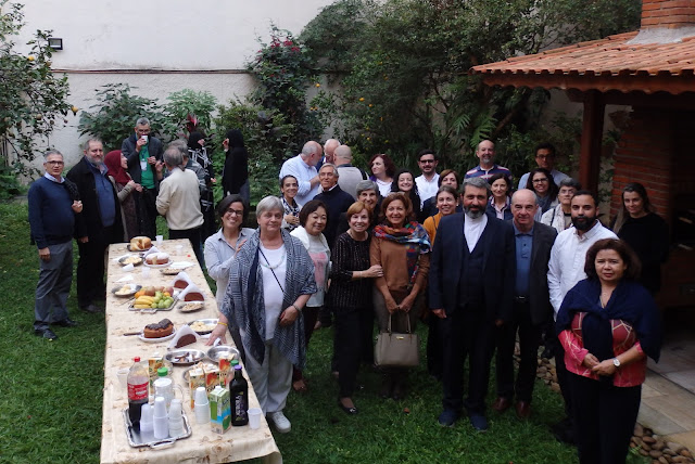 Dr. Shomali e delegação visitam a Casa da Reconciliação em São Paulo-SP